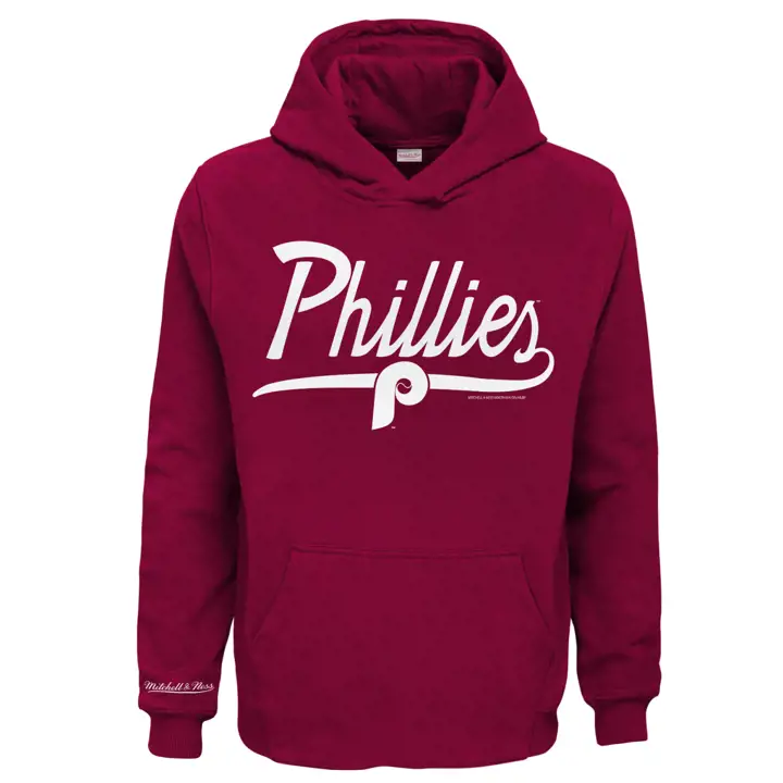 Philadelphia Phillies MLB Youth M&N Tailgate Hoodie mar