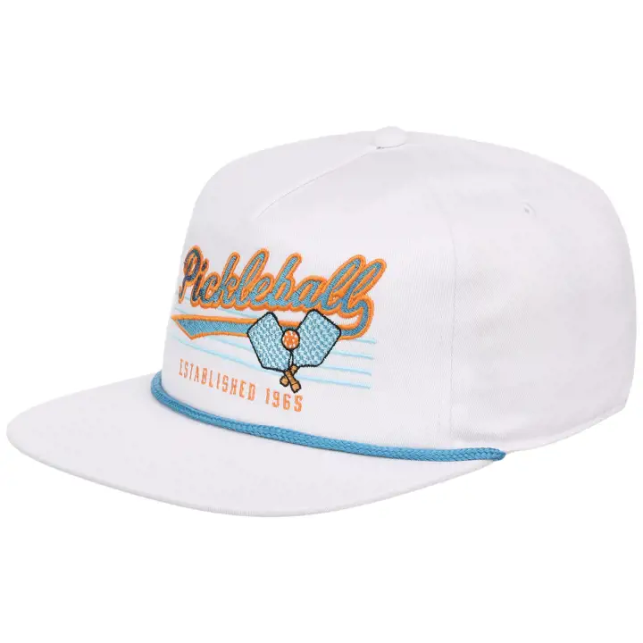 Ordinary Crowns Golfeur Pop Culture avec Corde Pickleball BLAN