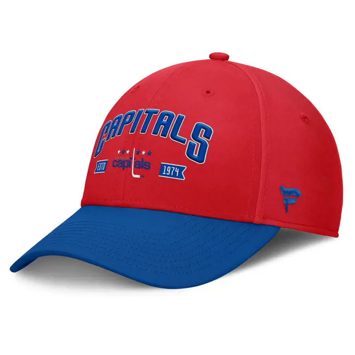 Washington Capitals NHL Capitaine Stretch Rouge/RBL Vintage