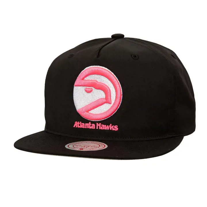 Casquette Snapback NBA Atlanta Hawks All The Brights NOIR/NOIR/GRIS