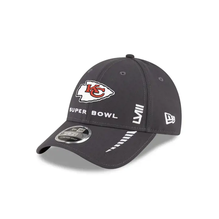 Kansas City Chiefs SB LVIII Soirée d'ouverture 9FORTY Noir
