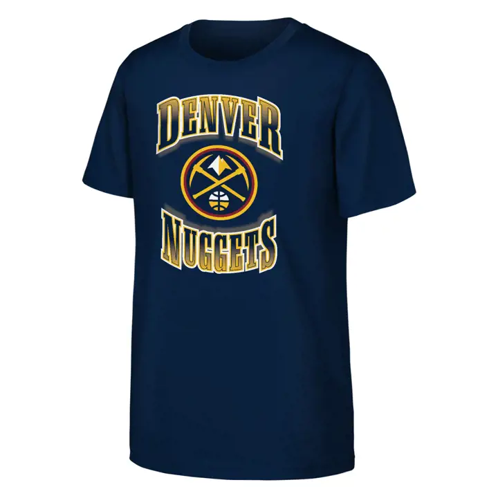 Denver Nuggets NBA Youth Glory Days SMU T-Shirt 24 marine