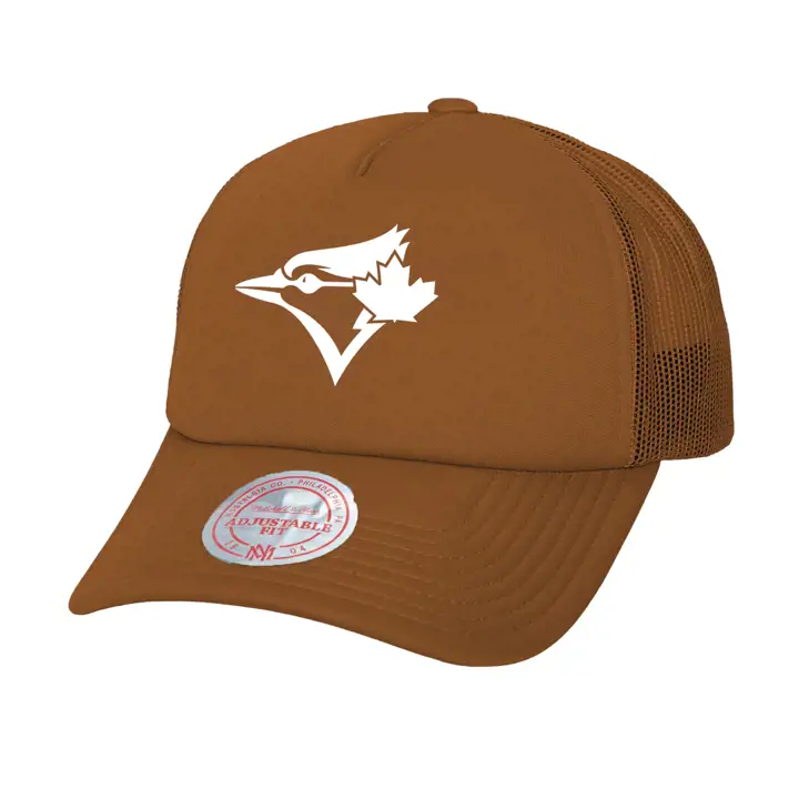 Casquette trucker M&N FASTBALL Toronto Blue Jays MLB marron