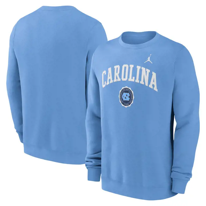 North Carolina Tar Heels HO24 DRI FIT CREW lbl