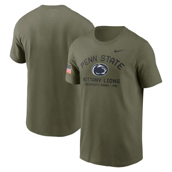 T-shirt MILITAIRE Penn State Nittany Lions HO24 grn