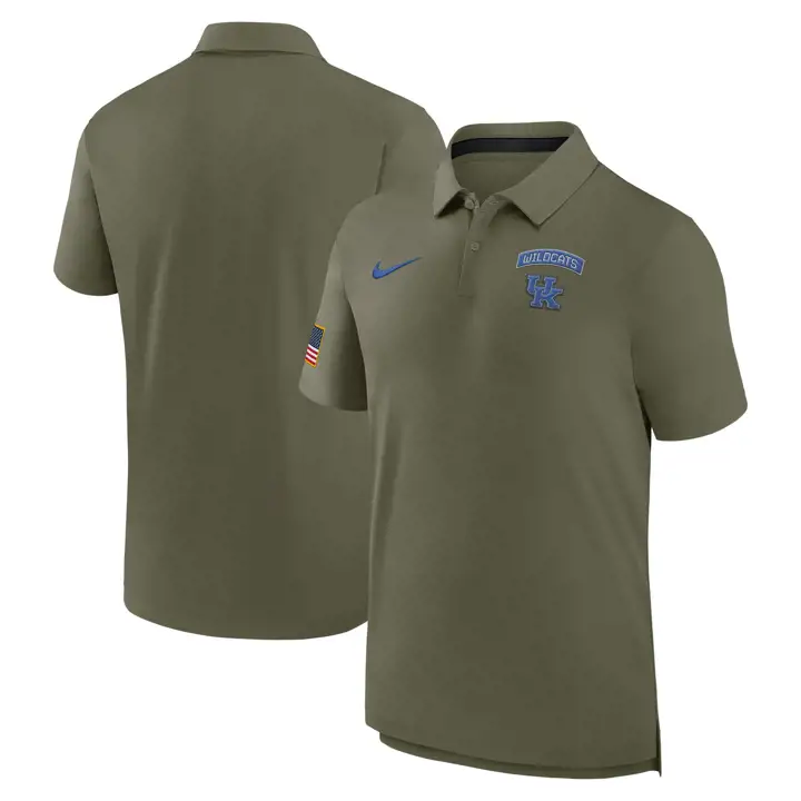 Kentucky Wildcats HO24 POLO MILITAIRE grn