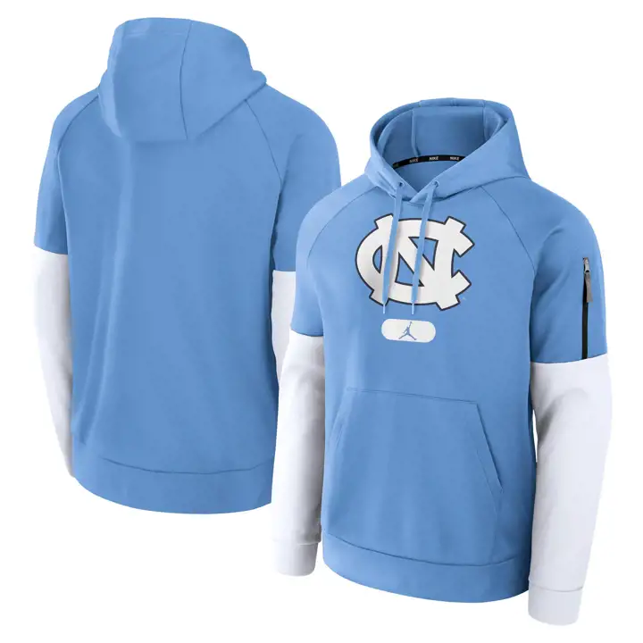 North Carolina Tar Heels HO24 PULL À CAPUCHE COLOR BLOCK lbl