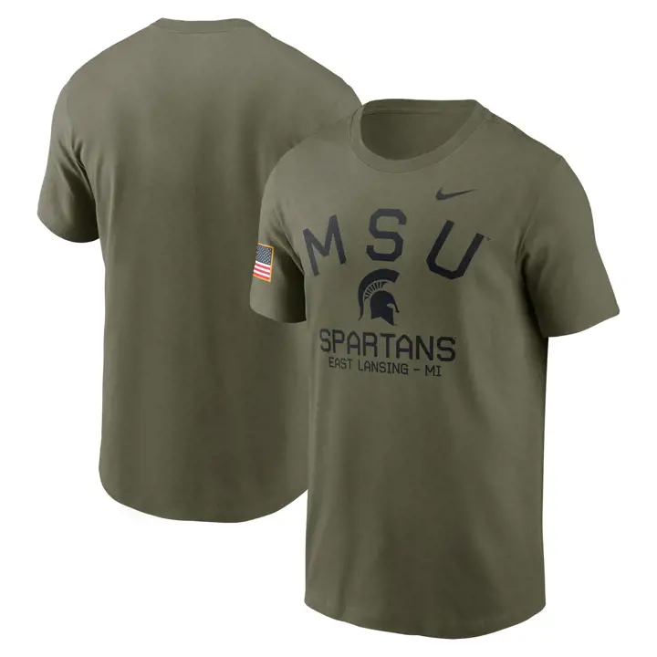 T-shirt Michigan State Spartans NCAA « Military Appreciation »