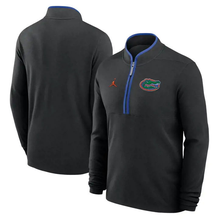 Florida Gators NCAA Courtside 1/4 Zip blk