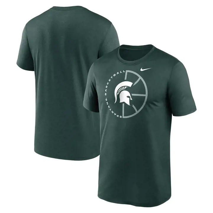 T-shirt Légende Icône de Basketball NCAA Michigan State Spartans