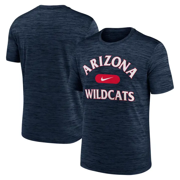 T-shirt Arizona Wildcats NCAA Velocity marine