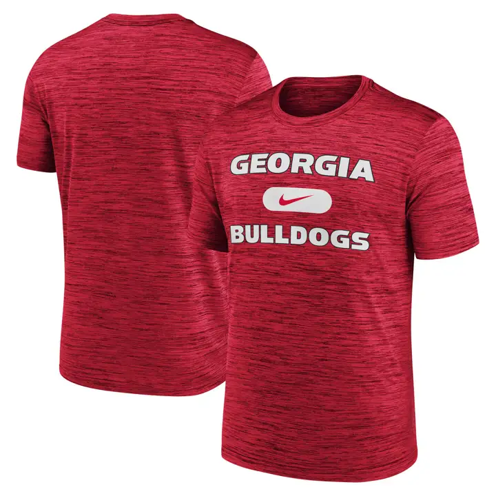 T-shirt rouge Georgia Bulldogs NCAA Velocity