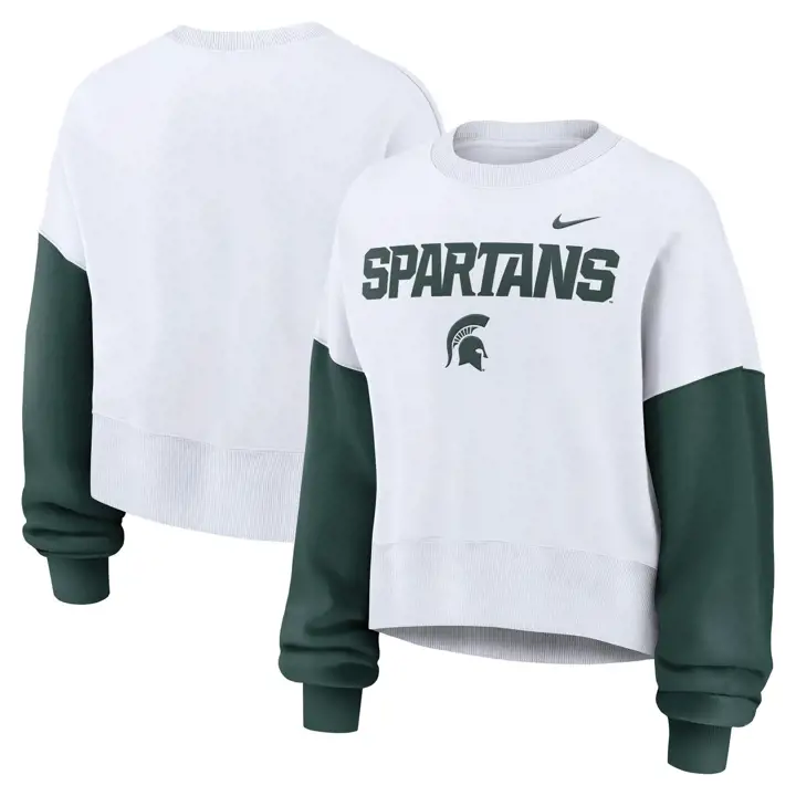 Michigan State Spartans NCAA Femme Col Rond BLC