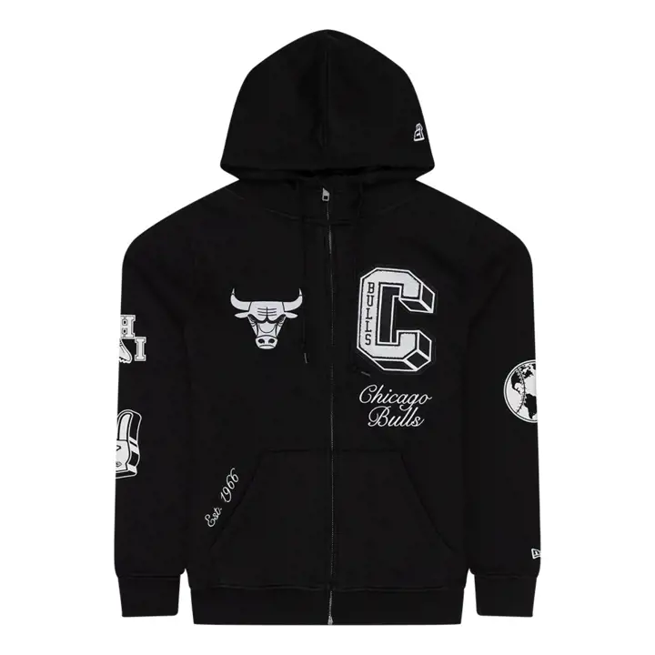 Chicago Bulls NBA Ivy Sport Hood BLK