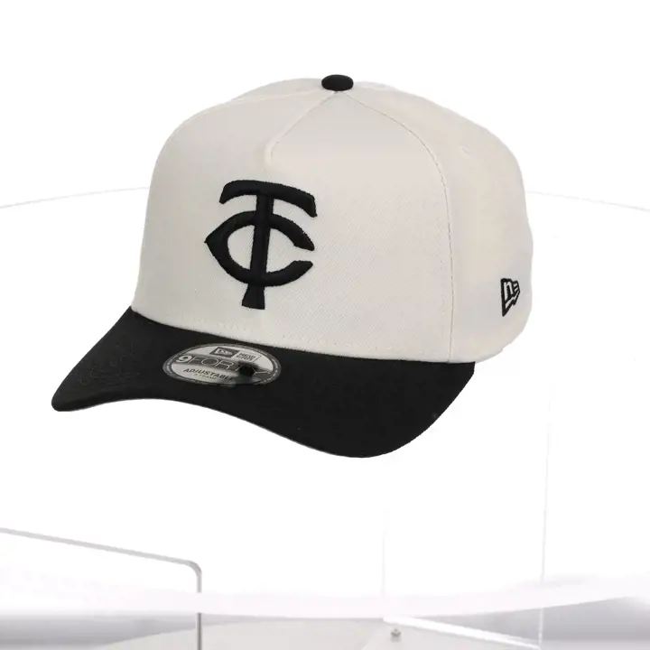 Minnesota Twins MLB Re-Dub Chrome AF 9FORTY argent/ noir