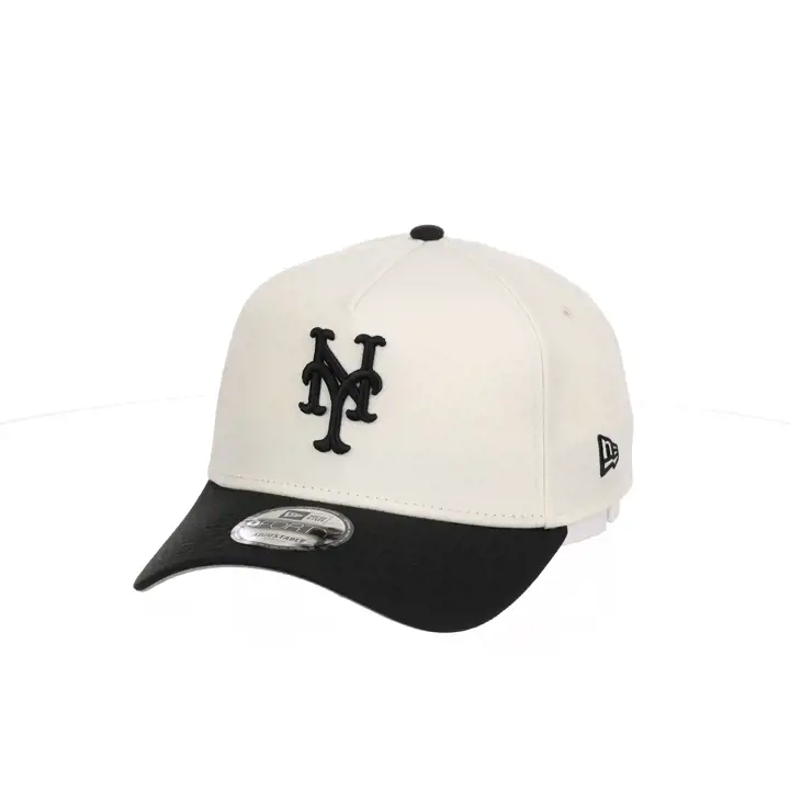 Casquette 9FORTY Chrome AF Re-Dub MLB des New York Mets argent/noir