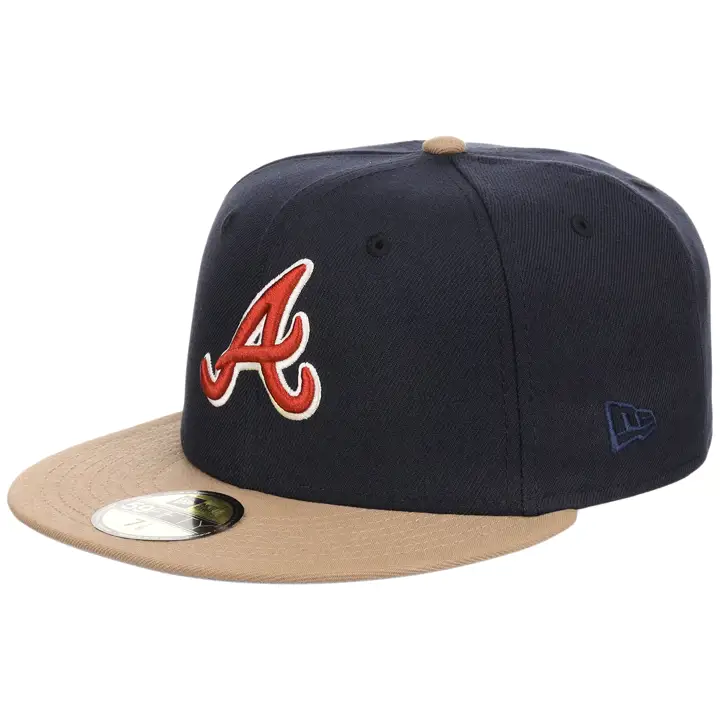Atlanta Braves MLB École Privée 59FIFTY MARINE/KHA/GRI 150ÈME