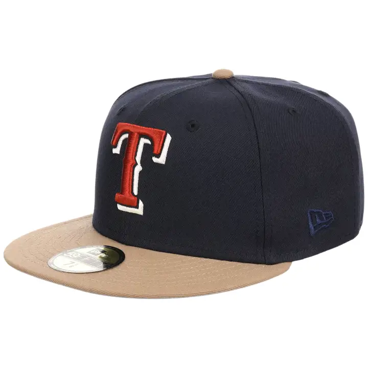 Texas Rangers MLB Private School 59FIFTY MARINE/KHA/GRIS 2023 F