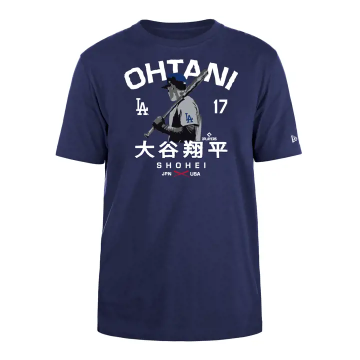 T-shirt Los Angeles Dodgers MLB NE LA x Joueur Japon Shohei