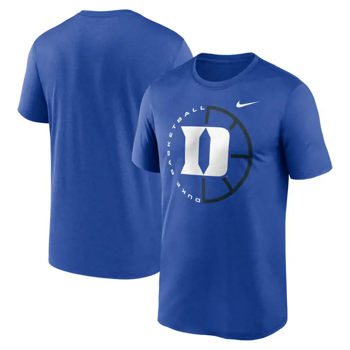 T-shirt icône légende de basketball NCAA Duke Blue Devils rbl