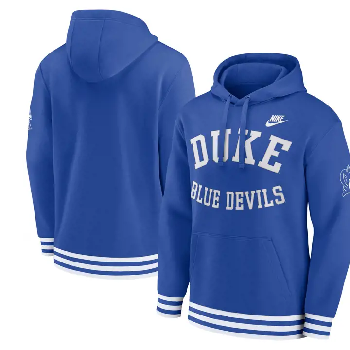 Sweat à capuche rétro NCAA Duke Blue Devils rbl