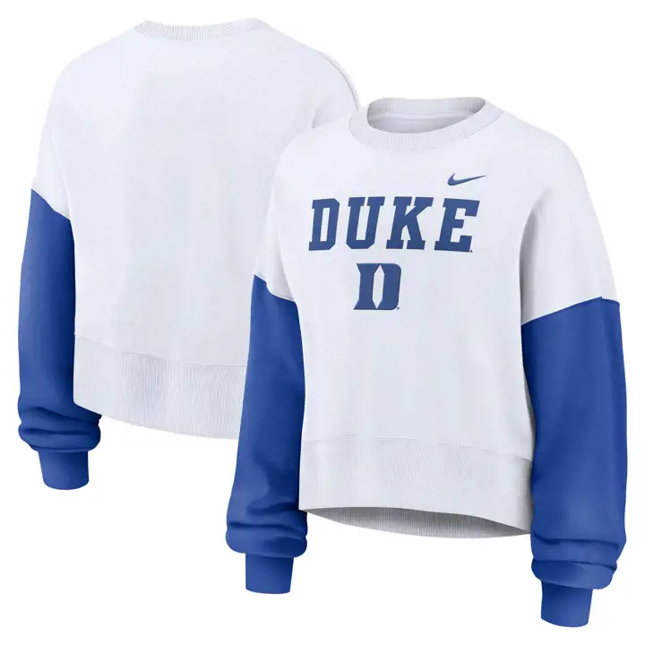 Duke Blue Devils NCAA Wmns Oversized Phoenix Crew b/b/ rbl