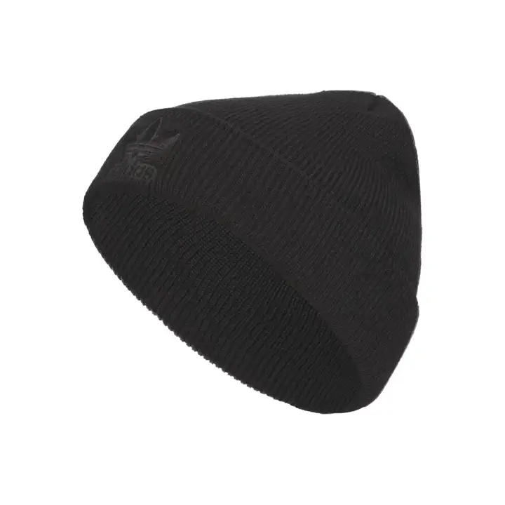 Bonnet Adidas Originals unisexe trèfle noir/noir