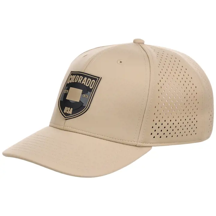 Casquette perforée drapeau Colorado KHA