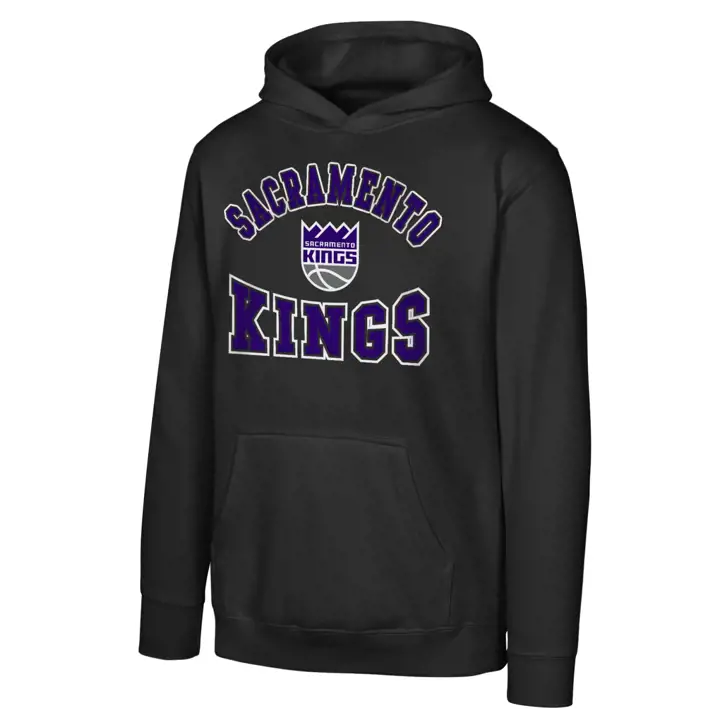 Sweat à capuche enfant NBA Sacramento Kings Home Town 24 BLK