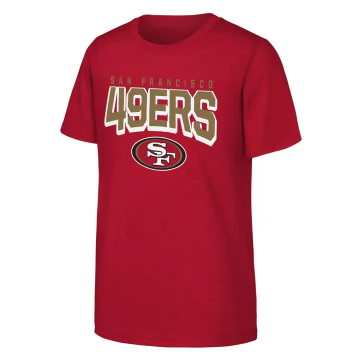 T-shirt SAN FRANCISCO 49ERS NFL Youth On The Block 24 ROUGE