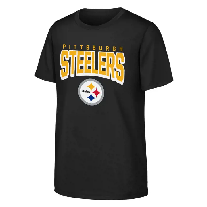 PITTSBURGH STEELERS NFL T-shirt junior On The Block 24 BLK