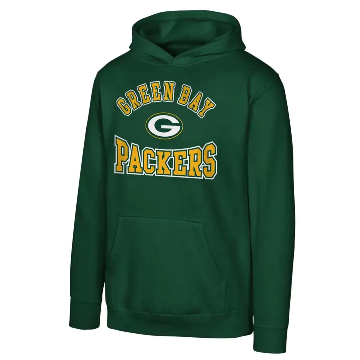 GREEN BAY PACKERS NFL Sweat à capuche enfant Home Town 24 GRN