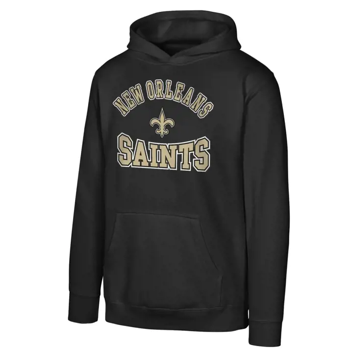 NEW ORLEANS SAINTS NFL Sweat à capuche enfant Home Town 24 BLK