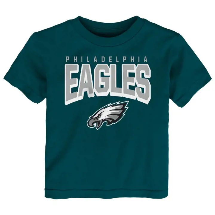 T-shirt PHILADELPHIA EAGLES NFL Toddler On The Block 24 bleu sarcelle
