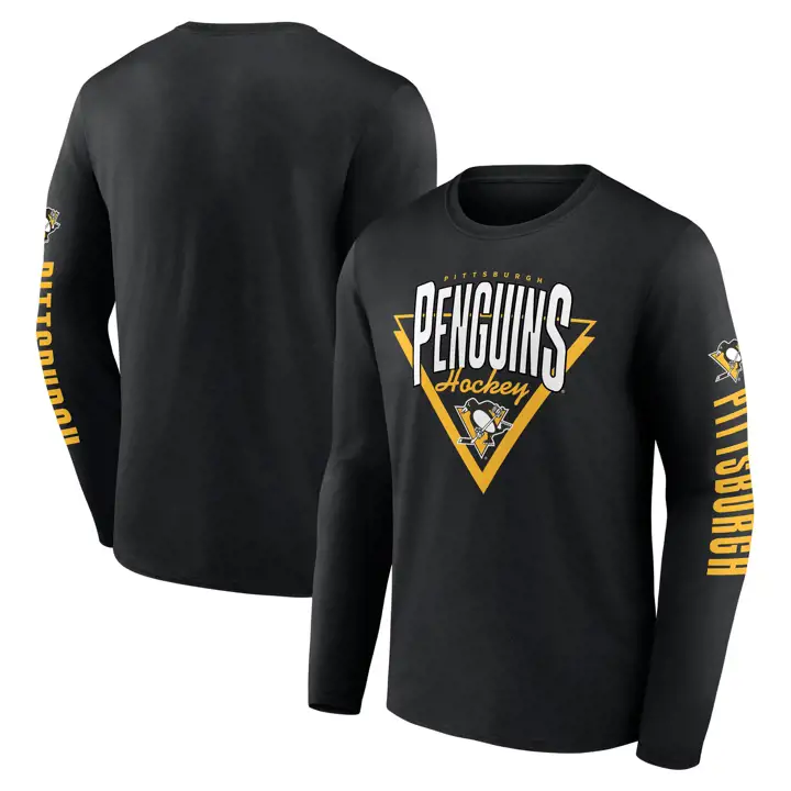 T-shirt MC noir Pittsburgh Penguins LNH
