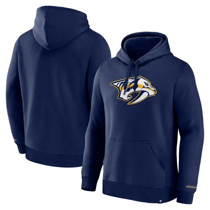 Chandail à capuchon surélevé LNH Nashville Predators Marine