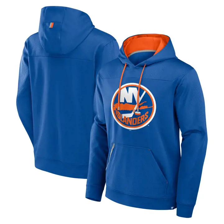 New York Islanders NHL Defender Hoodie 24 bleu