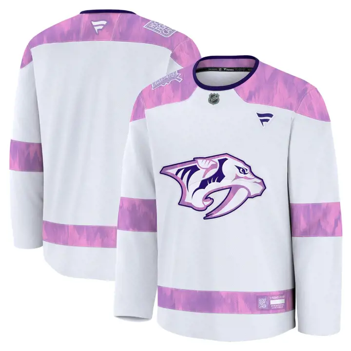 Maillot d'entraînement HFC des Predators de Nashville LNH 24 BLN
