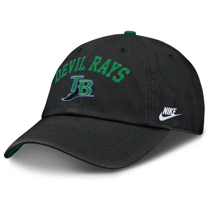 TAMPA BAY RAYS MLB NIKE COOPERSTOWN CLUB RELAXED ADJ. noir