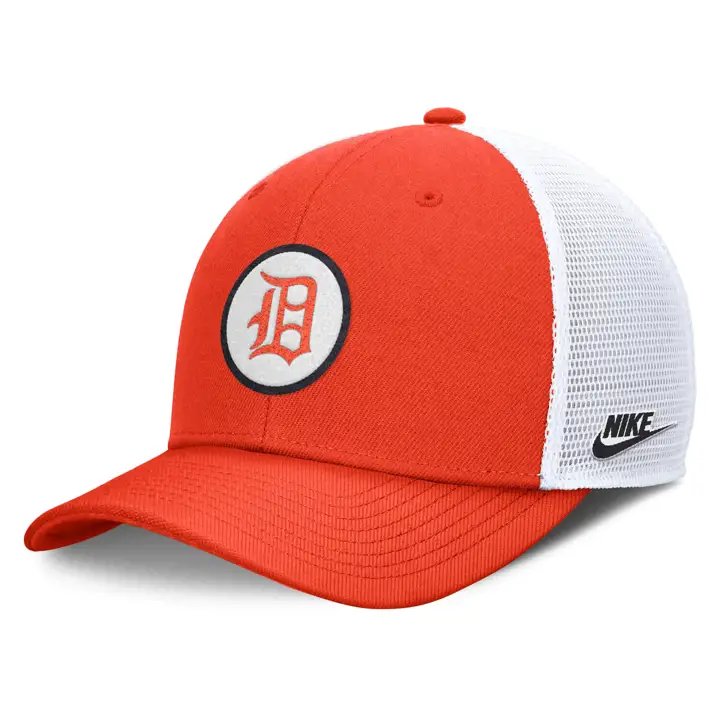 DETROIT TIGERS MLB NIKE CHENILLE PATCH STRUCTURED TRUCKER org