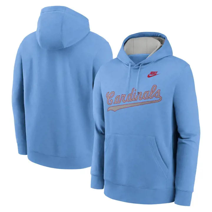 ST. LOUIS CARDINALS MLB NIKE COOPERSTOWN HOODIE À CAPUCHE lbl/ argt