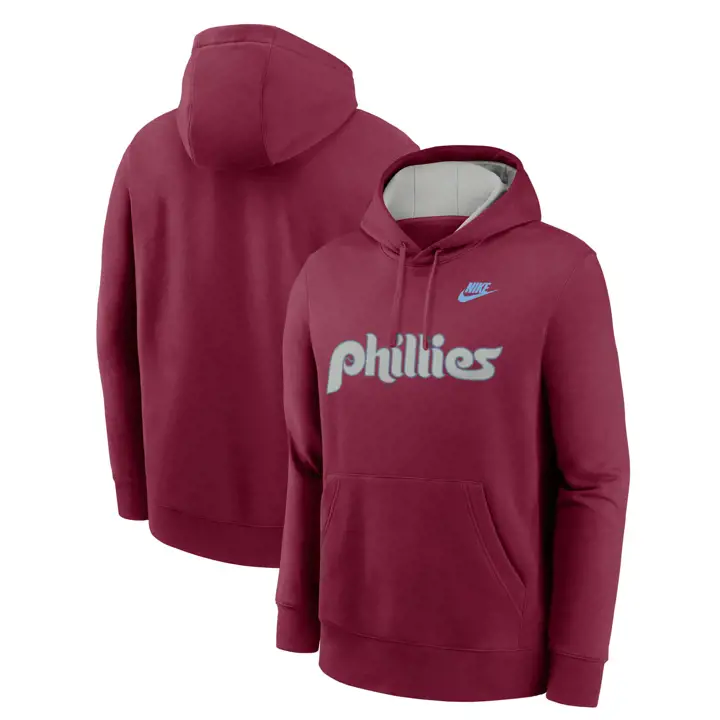 SWEAT À CAPUCHE PHILADELPHIA PHILLIES MLB NIKE COOPERSTOWN PO lbl/ si