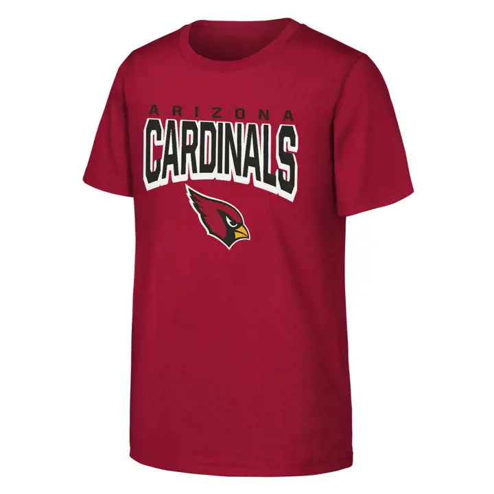 T-shirt Enfant NFL ARIZONA CARDINALS On The Block 24 ROUGE