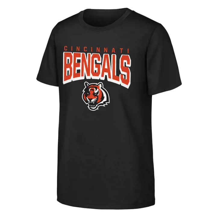 T-shirt enfant NFL CINCINNATI BENGALS On The Block 24 NOIR