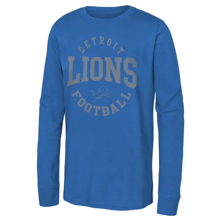 T-shirt manches longues NFL DETROIT LIONS Youth Around The Block 24 ast