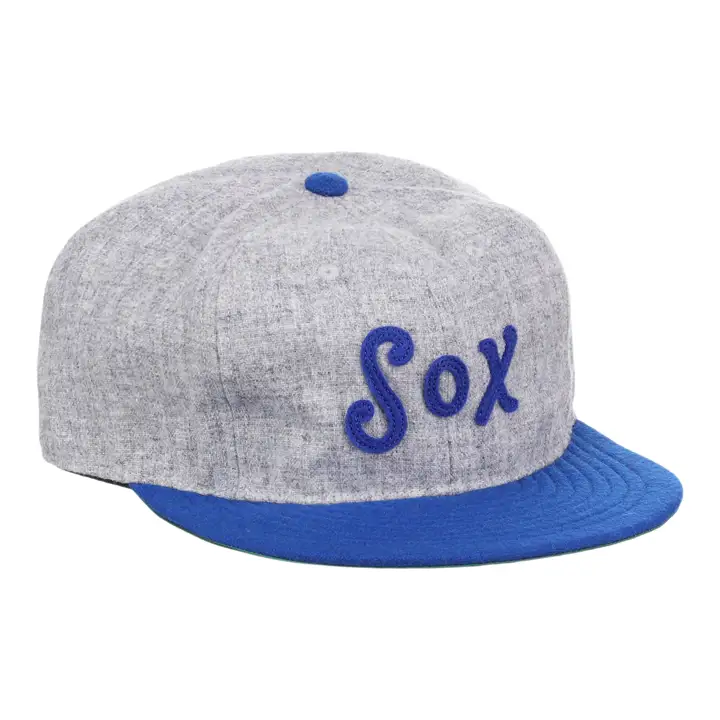 Casquette de baseball vintage en laine Montgomery Gray Sox GRY/RBL