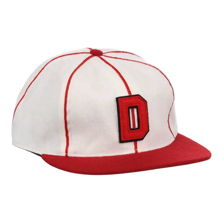 Washington Elite Giants Casquette de baseball vintage en laine ROUGE/BLANC
