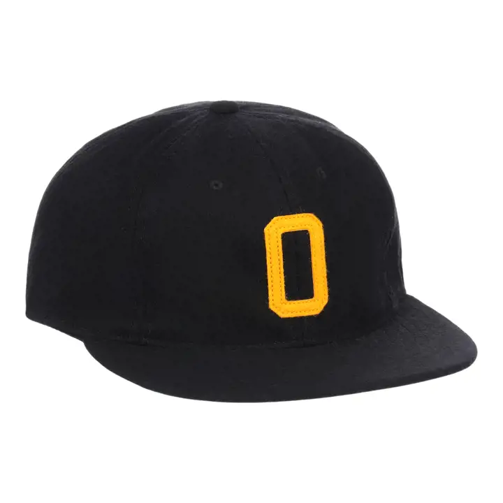Casquette de Baseball Vintage Oakland Larks en Laine Noire