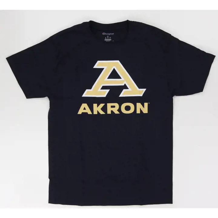 T-shirt Marine Akron Zips NCAA Taille Moyenne