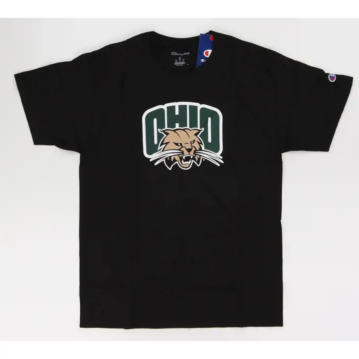 T-shirt NCAA Ohio University Grand Logo Noir